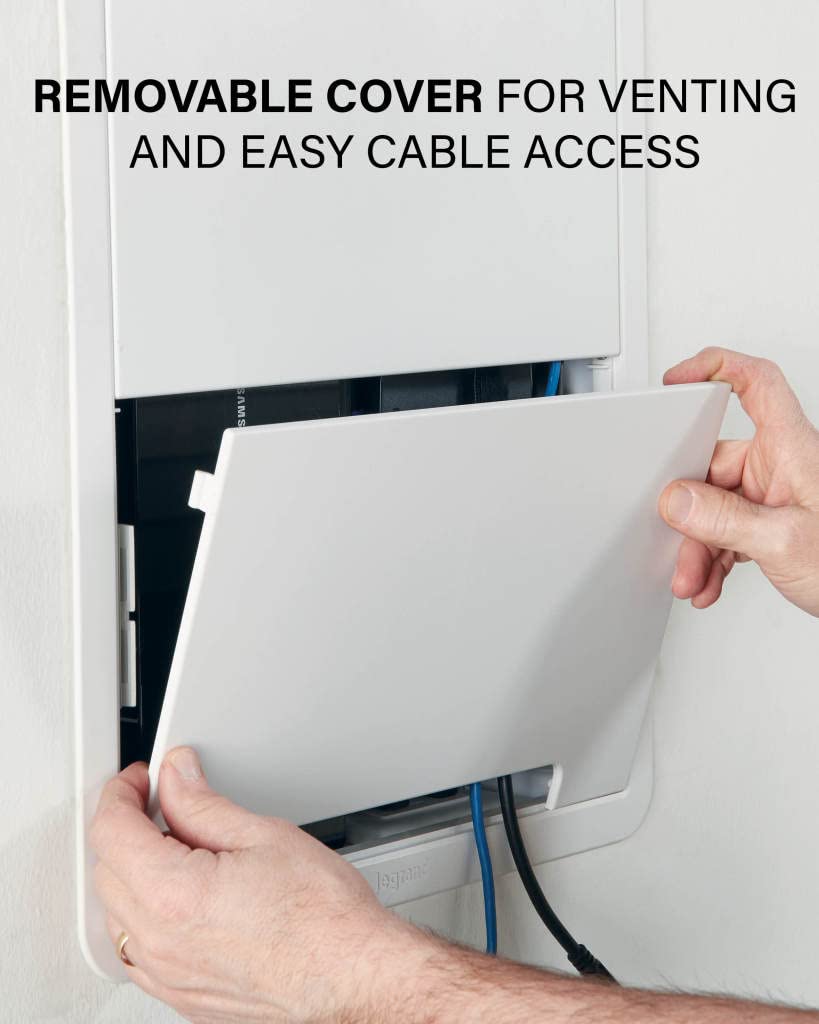 Sanus 17" TV Media in-Wall Box, Ideal with Wall Mounted TV - Image 7