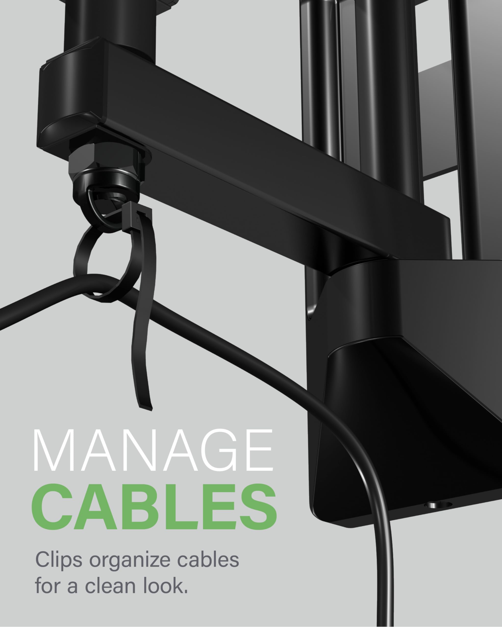 SANUS Full Motion TV Wall Mount for 19–40” Screens – Single Stud Design Tilts, Swivels & Extends – Ideal for Corners – Easy DIY Install with Hardware & Post-Install Leveling - Image 7