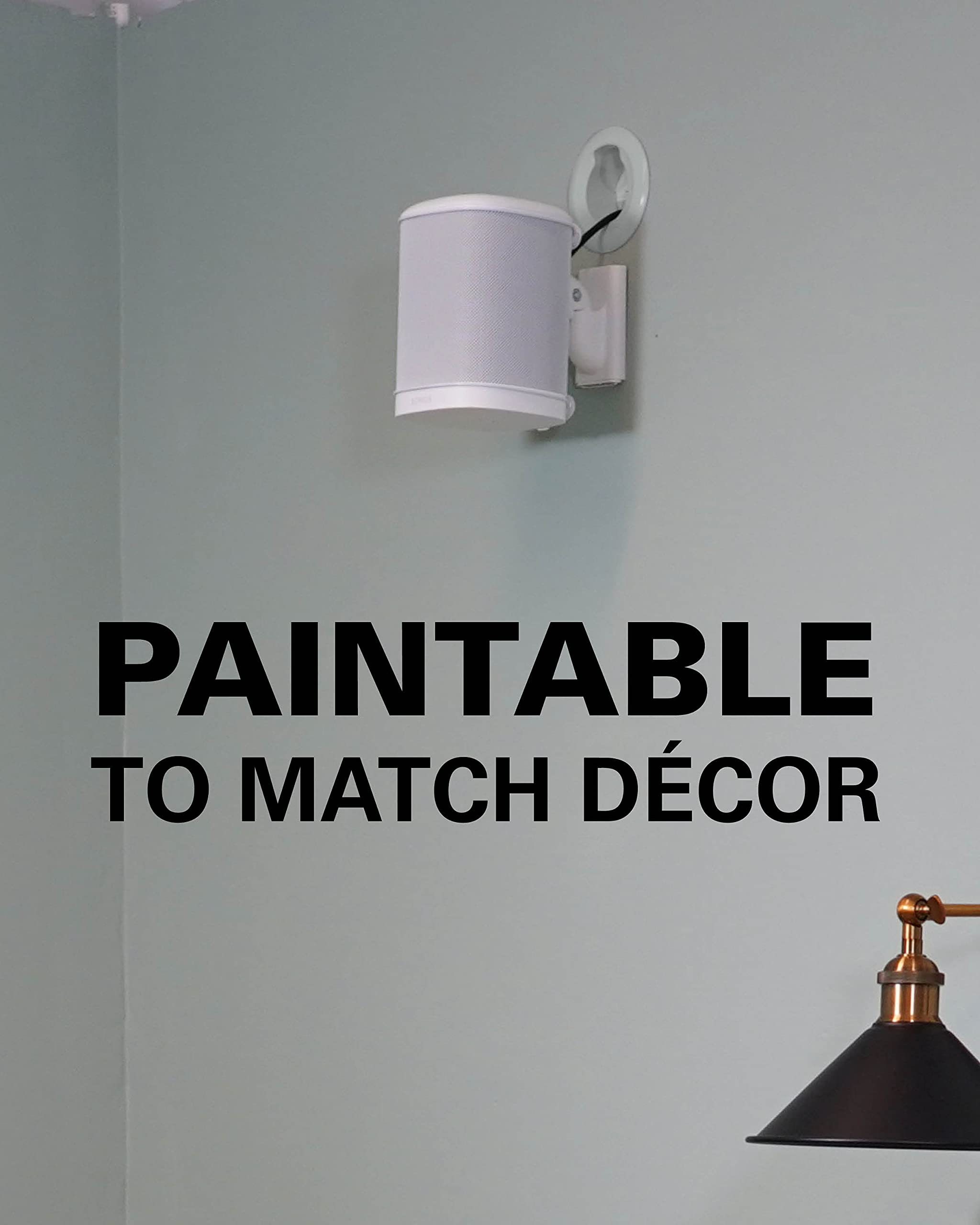 SANUS in-Wall Cable Management Kit for Speakers & TVs - Conceal Cables When Mounting Speakers Or TVs On The Wall - Prewired for Easy Install-WSIWP1-W1 - Image 7