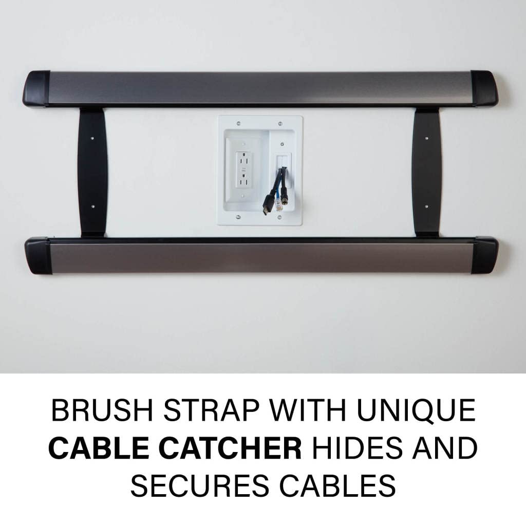 SANUS Premium Full Motion TV Wall Mount for TVs Up to 90" with in-Wall Power Cable Management Kit - Image 8