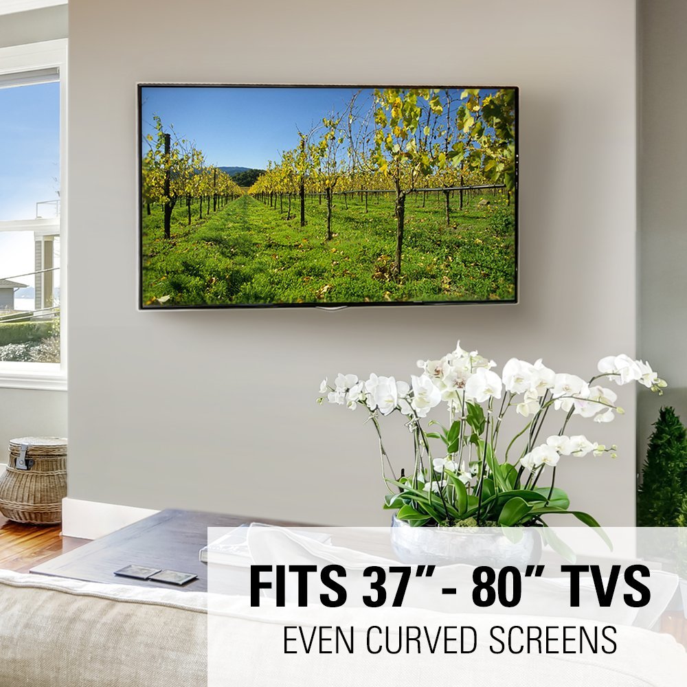 Sanus MLF13-B1 Articulating Universal Wall Mount for 37-80-Inch Screen BLack - Image 3