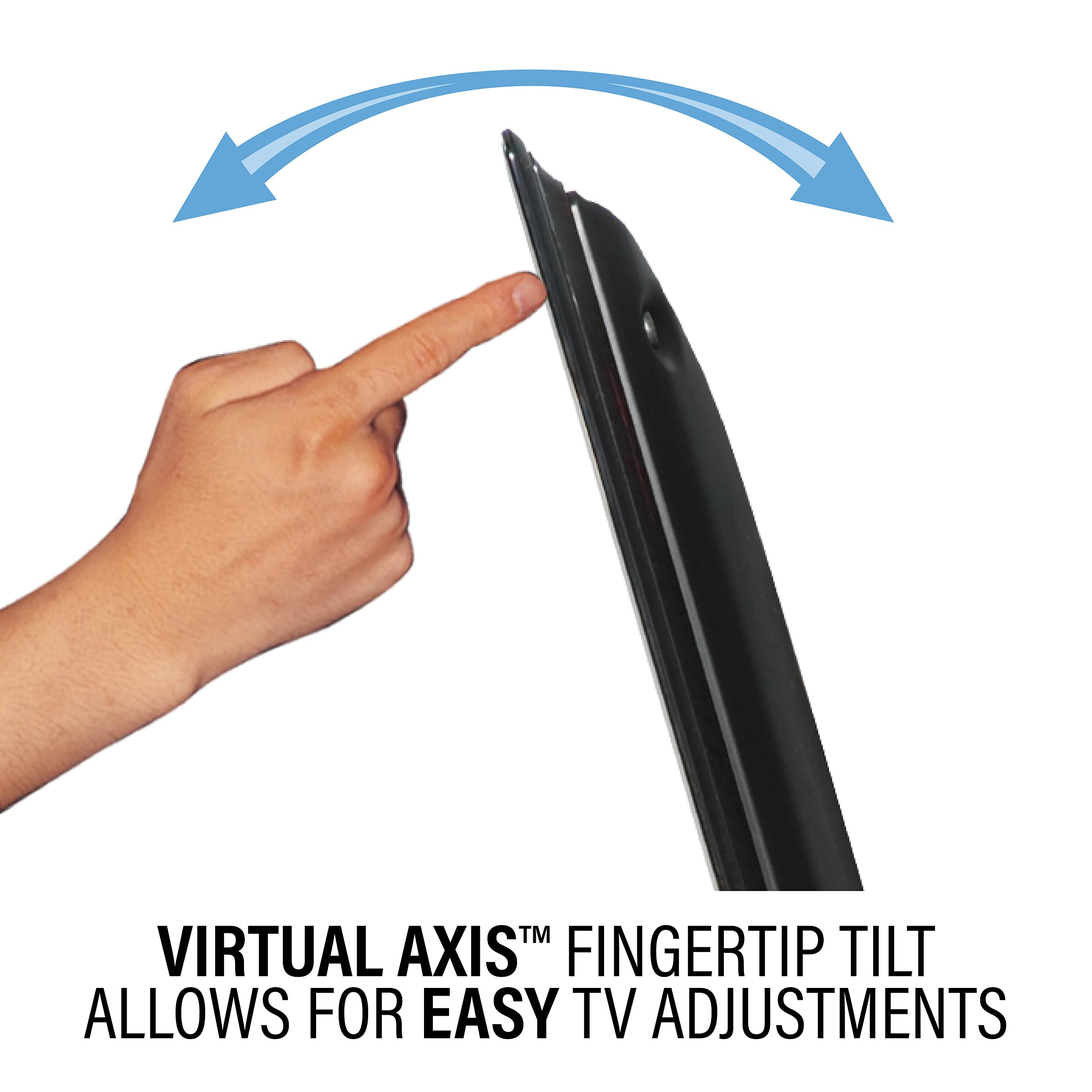 SANUS Outdoor TV Mount for 37" to 95" TVs - Weatherproof Tilting Mount with Corrosion Resistant Coating & Stainless Steel Hardware - Tool-Free Tilt & 3 Step Install - Image 7