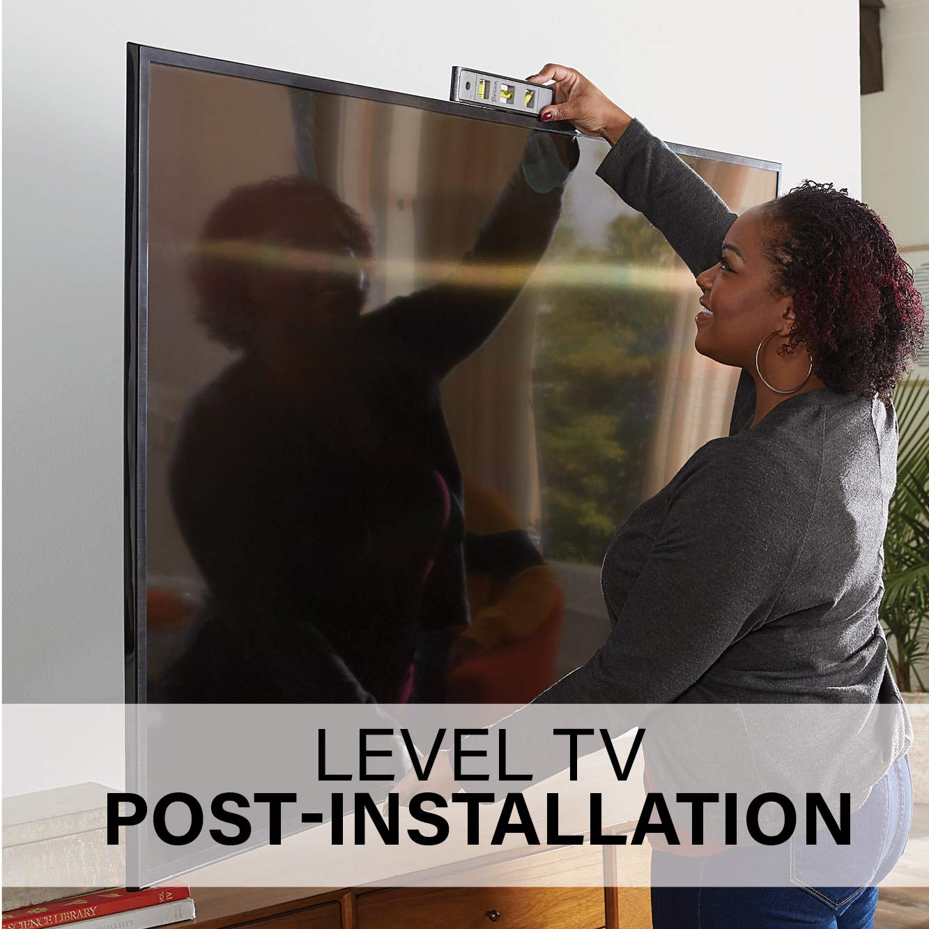 SANUS Premium Full Motion TV Mount & in Wall TV Power & Cable Management Kit - Image 5