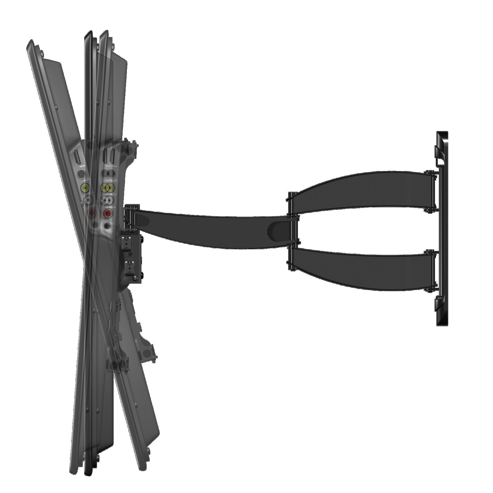Sanus Premium Full Motion TV Wall Mount for 42"-90" TVs Up to 150 lbs. (Model VLF628-B1) - Image 3