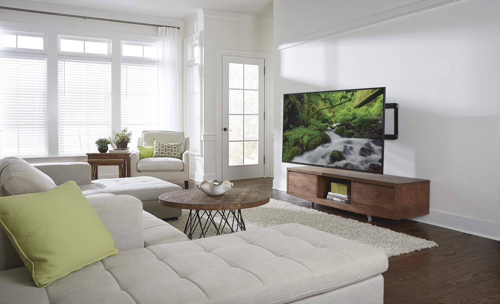 Sanus Premium Full Motion TV Wall Mount for 42"-90" TVs Up to 150 lbs. (Model VLF628-B1) - Image 5