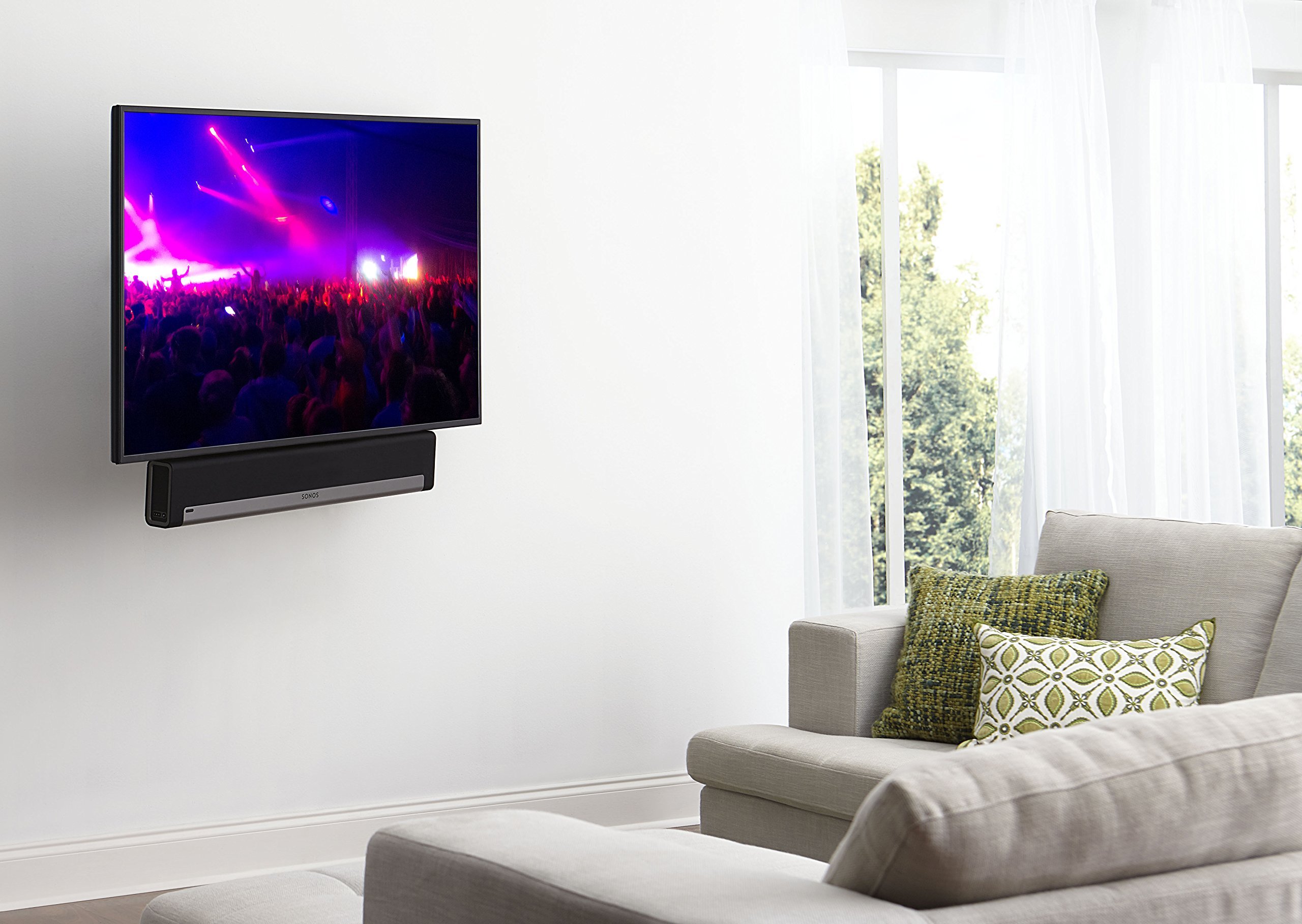 Sanus Soundbar Mount for Most Soundbars up to 15 lbs - Features Simple Install and Tool-Free Adjustments - Compatible with Most TVs and Mounts - SOA-SBM1 - Image 7