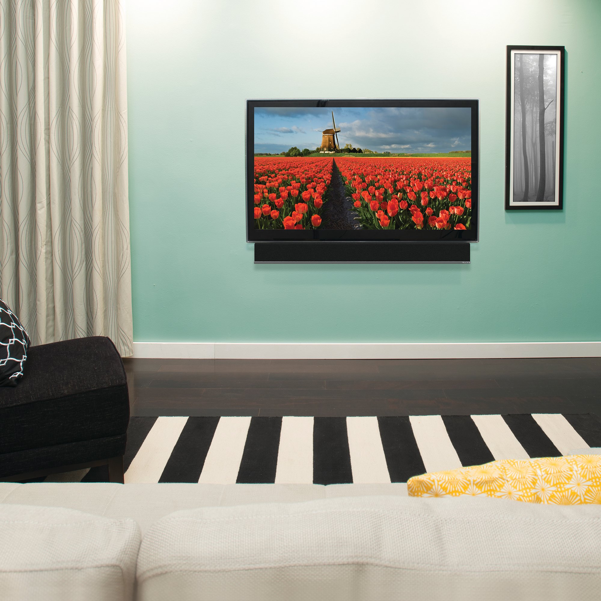 Sanus Soundbar Mount for Most Soundbars up to 15 lbs - Features Simple Install and Tool-Free Adjustments - Compatible with Most TVs and Mounts - SOA-SBM1 - Image 9