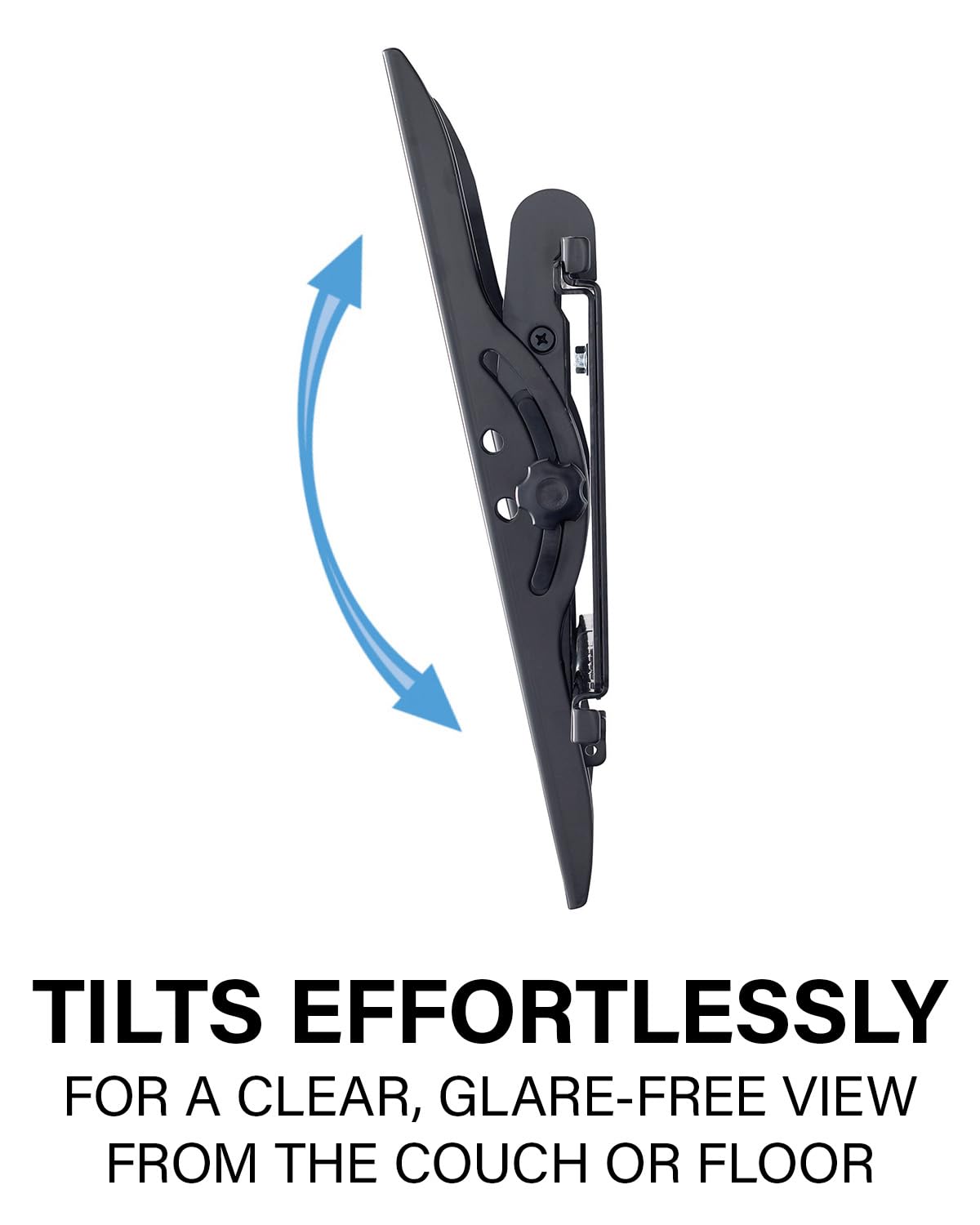 SANUS Universal 3-Stud Tilting TV Wall Mount for 50" to 120" TVs - Durable, Low Profile Design Fights Glare w/ 12 degree Tilt - Easy DIY Install - Image 7