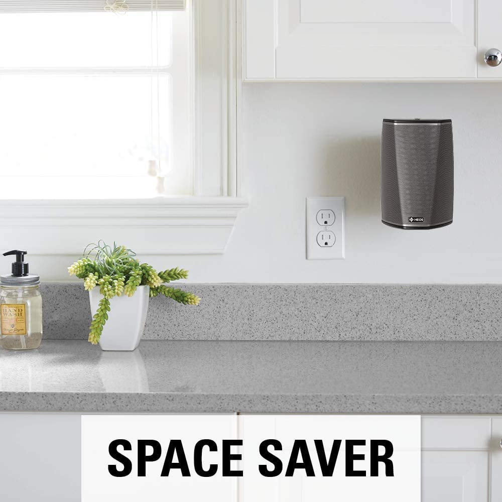 Sanus Universal Speaker Wall Mount for Small Speakers Compatible with Bose, Harmon Kardon, JBL, KEF, Klipsch, Roku, Polk, Sony & Others - Pair - Image 7